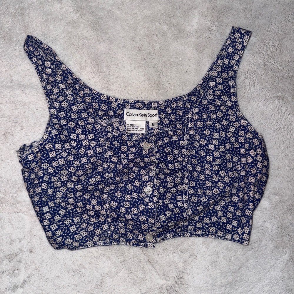 vintage calvin klein top